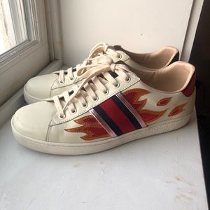 Gucci Flame ace sneakers